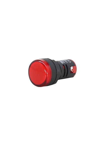 ไพล็อตแล้มป์ LED สีแดง (110 - 220VAC)